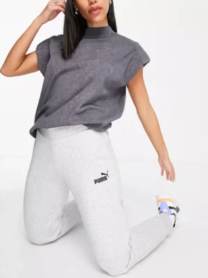 Puma - Essentials joggers in grey - Image 3
