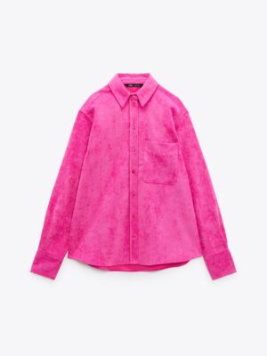 Zara - Fine Corduroy Shirt - Image 4