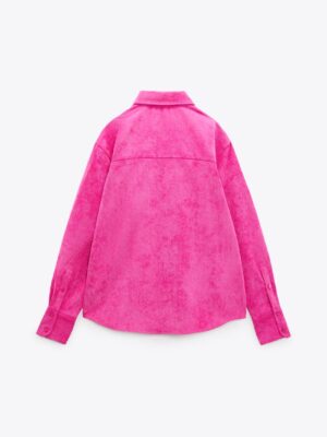 Zara - Fine Corduroy Shirt - Image 5