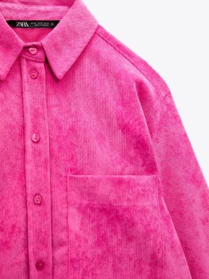 Zara - Fine Corduroy Shirt - Image 6