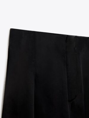 Zara - Full-Length Satin Trousers - Image 8