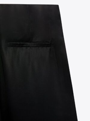Zara - Full-Length Satin Trousers - Image 9