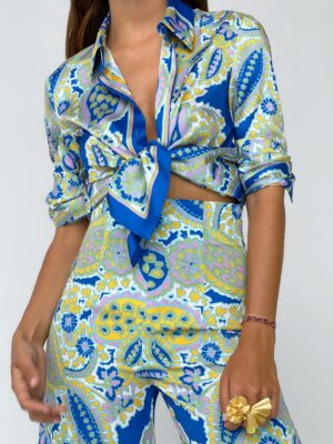 Zara - Flowing Printed Blouse - Image 8