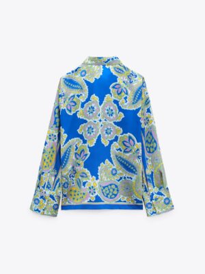 Zara - Flowing Printed Blouse - Image 4