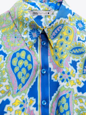 Zara - Flowing Printed Blouse - Image 3