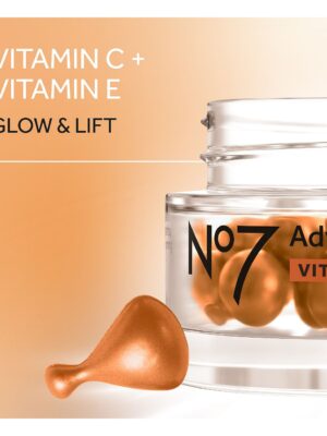 No7 - Advanced Ingredients VITAMIN C & VITAMIN E Facial Capsules 30s - Image 4