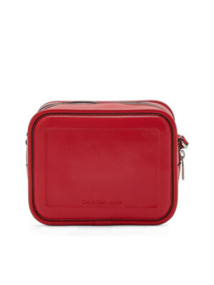 Calvin Klein - Sculpted Camera Bag Pipping- K60K610309-XL6 - Dark Candy Apple - handbag - Image 2