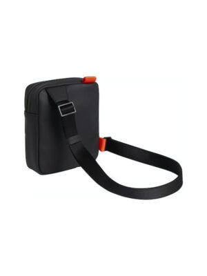Calvin Klein - Men's Black Rubberized Conv Cross Bag Reporter S - Image 3