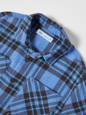 Zara - DYED CHECK SHIRT - Image 4