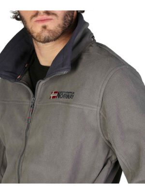Geographical Norway - Men Fall/Winter Grey Sweatshirts - Image 3