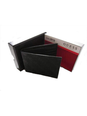 Guess Men's Leather Slim Bifold Wallet - Image 4