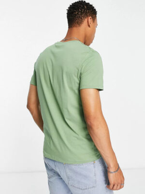 Jack & Jones - logo t-shirt in pale green - Image 4
