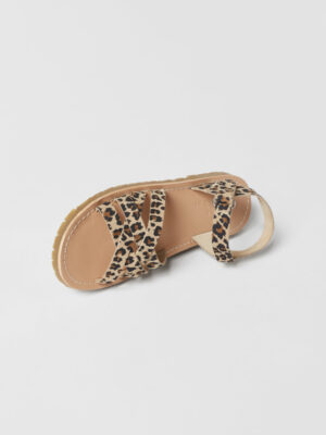 Zara - Kids/ Animal Print Sandals - Image 3