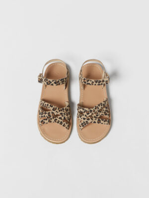 Zara - Kids/ Animal Print Sandals - Image 4