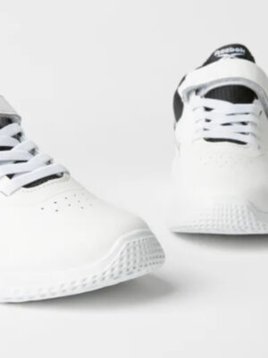Reebok - Kids Rush Runner 3.0 Shoes White/Black/Silver Metallic - Image 4