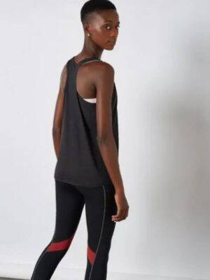 PUMA - Logo Tie Tank Top Puma Black-Q2 Cat - Image 3