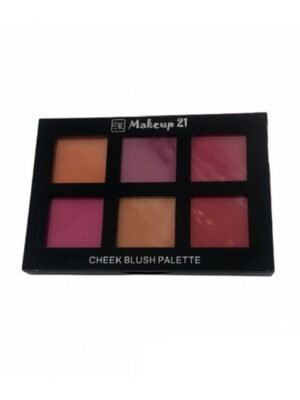 MAKEUP 21 COSMETICS - 6 color cheek blush palette - Image 3