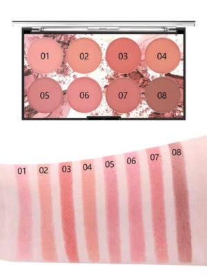 MISS ROSE -  8 Colors MISS ROSE Blush Palette - Image 6