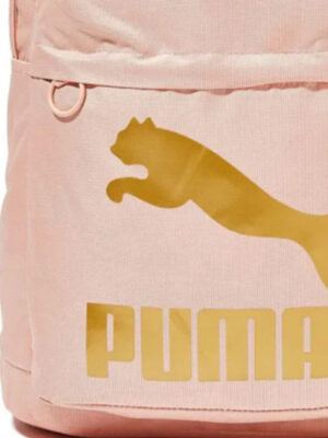 PUMA - Originals School Backpack Pink/Gold - Image 3