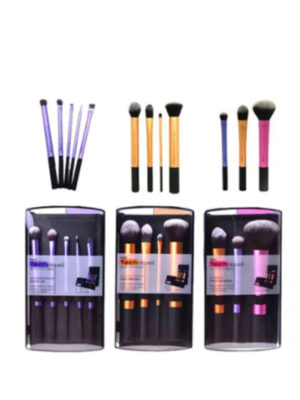 Real Techniques - Pack Of 3 Make-up Brush Set Multicolour - Image 1