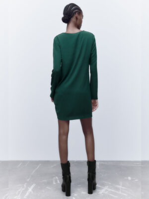 Zara - SHORT DRAPED DRESS - Image 3