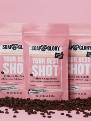 Soap & Glory® - SMOOTHIE STAR™ YOUR BEST SHOT COFFEE & OAT SCRUB 180G - Image 7