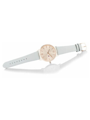 Tommy Hilfiger - Women's Casual Stainless Steel Quartz Watch with Grey Leather Strap - Image 4