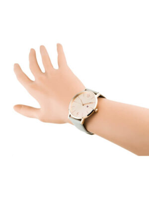 Tommy Hilfiger - Women's Casual Stainless Steel Quartz Watch with Grey Leather Strap - Image 3