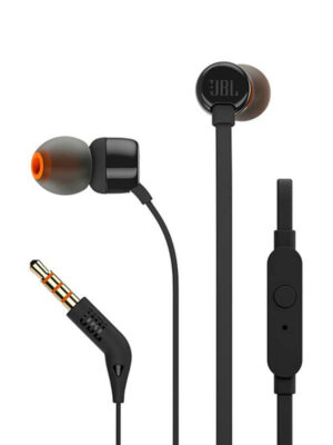 JBL® - Tune 110 Stereo Wired In-Ear Headphones Black - Image 3