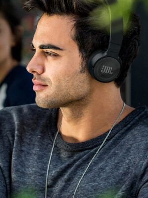JBL® - Tune 500BT Wireless On-Ear Headphones - Black - Image 3