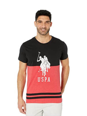U.S. POLO ASSN. USPA Chest Two-Tone Tee - Image 1