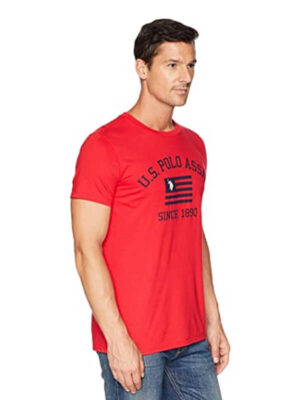U.S. POLO ASSN. USPA Flag 1890 Crew Tee - Image 2