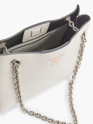 Calvin Klein - Women Shoulder Bag with Chain  - K60K610073ACF - Image 3