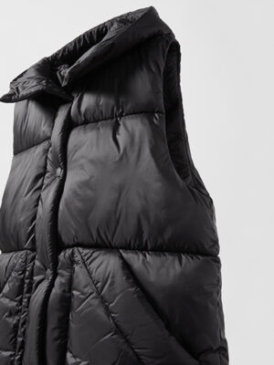 Zara – Long Puffer Gilet - Image 5