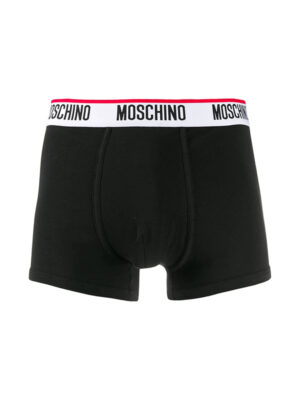 Moschino - logo waistband boxer set (Black) - Image 3